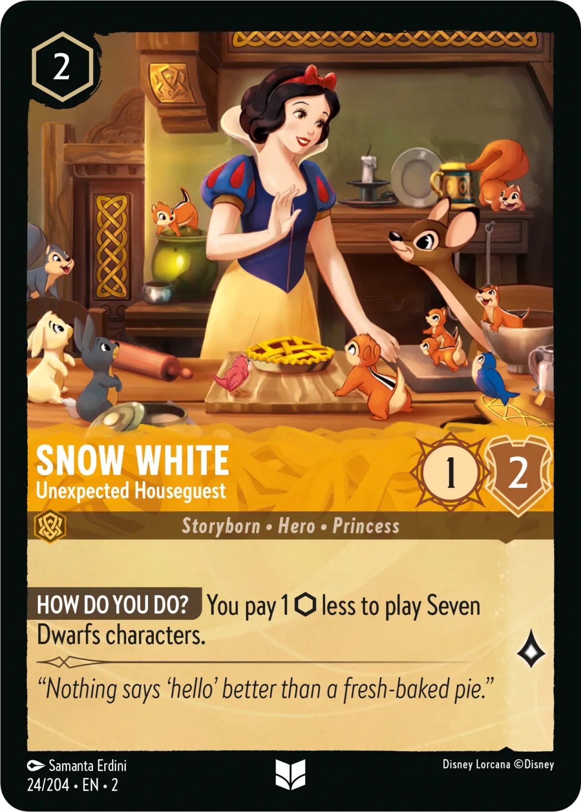 Snow White - Unexpected Houseguest (24/204) [Rise of the Floodborn] | Webway Games