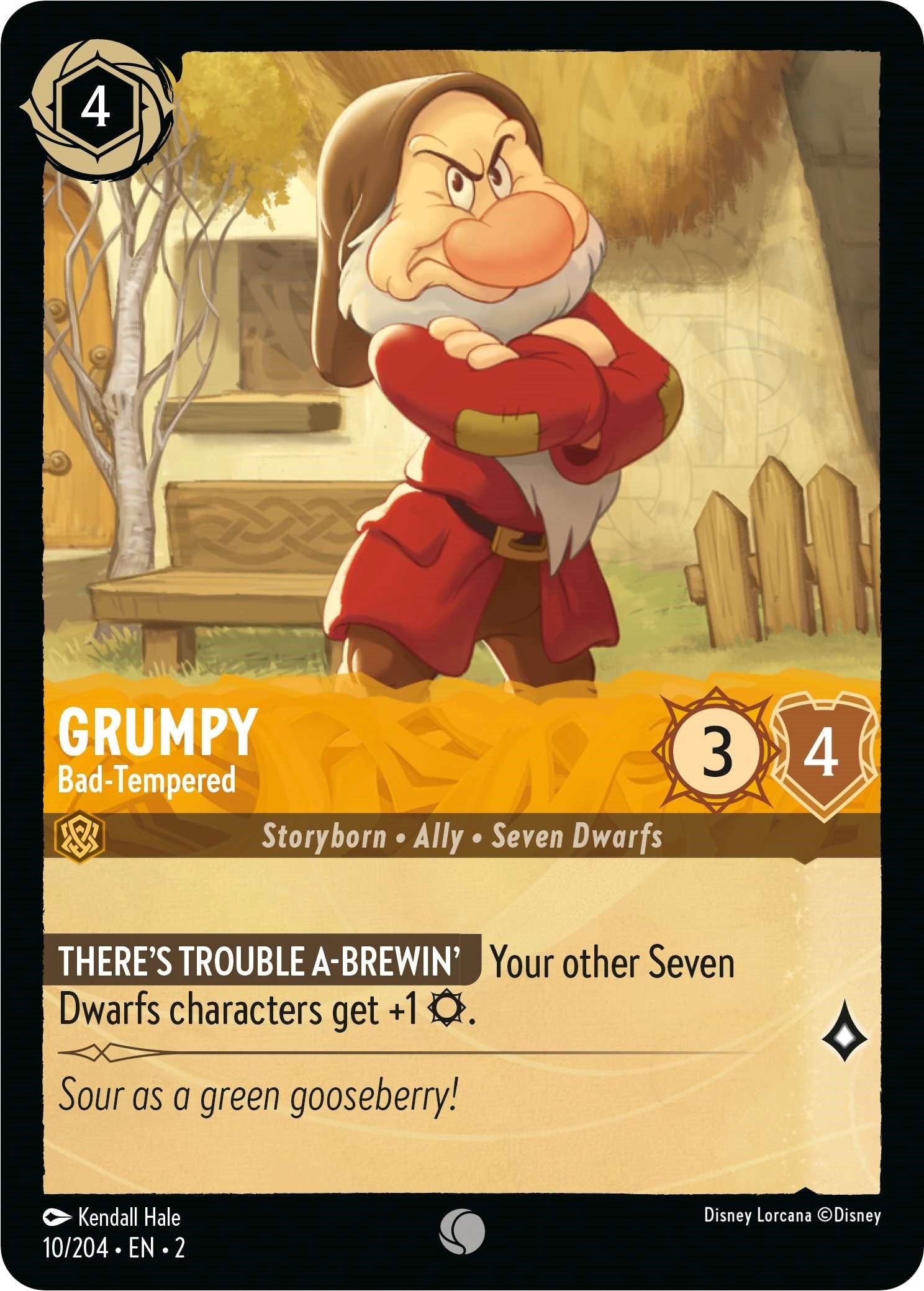 Grumpy - Bad-Tempered (10/204) [Rise of the Floodborn] | Webway Games