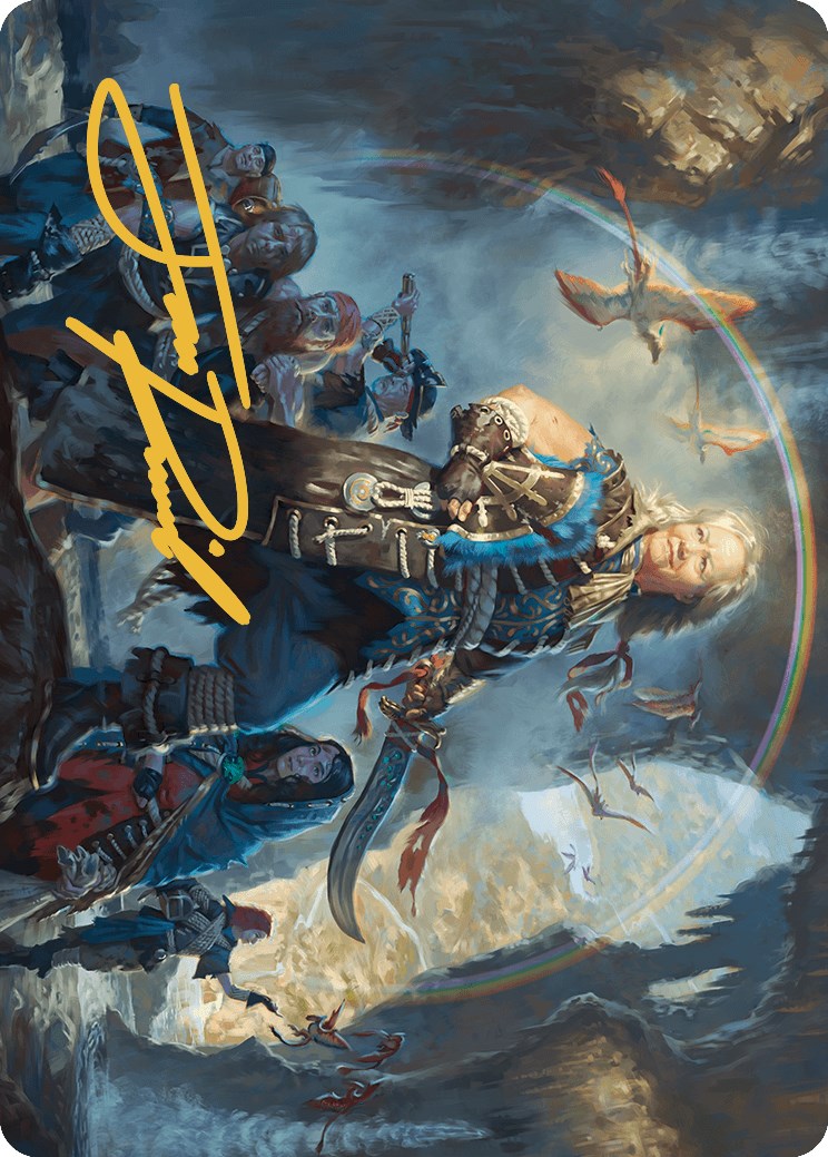Admiral Brass, Unsinkable Art Card (Gold-Stamped Signature) [The Lost Caverns of Ixalan Art Series] | Webway Games