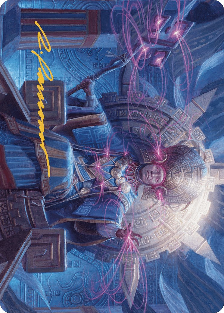 Akal Pakal, First Among Equals Art Card (8/81) (Gold-Stamped Signature) [The Lost Caverns of Ixalan Art Series] | Webway Games