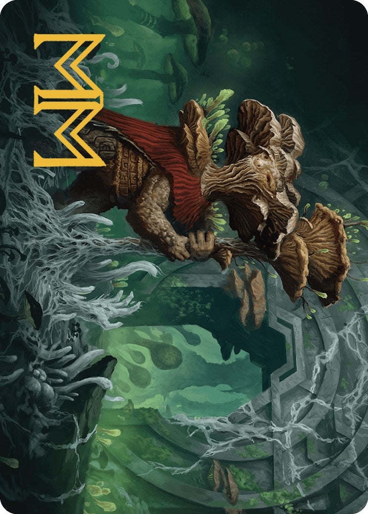 Tendril of the Mycotyrant Art Card (Gold-Stamped Signature) [The Lost Caverns of Ixalan Art Series] | Webway Games