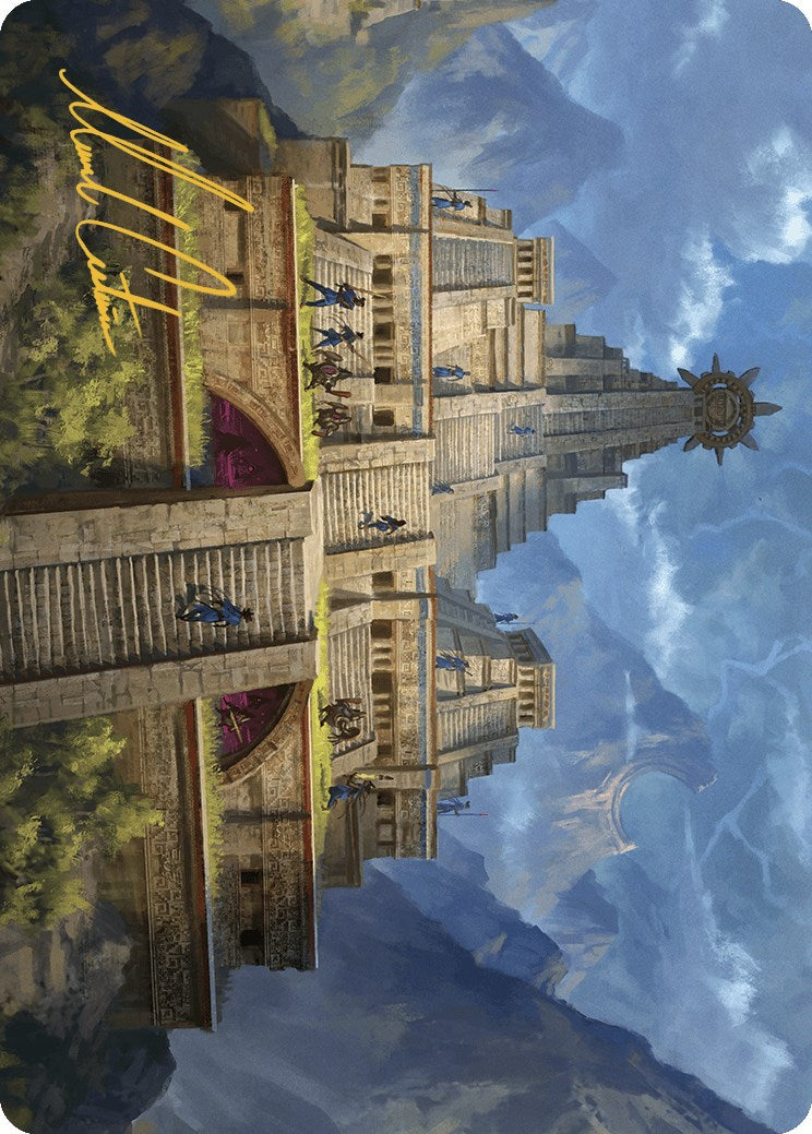 Barracks of the Thousand Art Card (Gold-Stamped Signature) [The Lost Caverns of Ixalan Art Series] | Webway Games