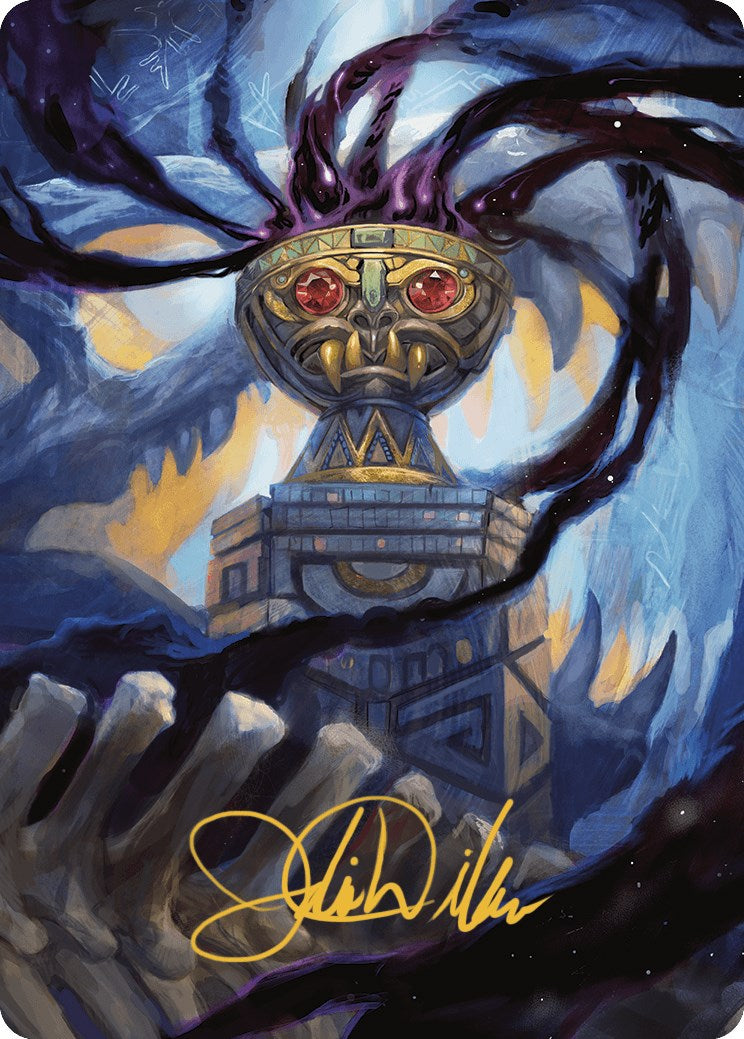 Chalice of the Void Art Card (Gold-Stamped Signature) [The Lost Caverns of Ixalan Art Series] | Webway Games