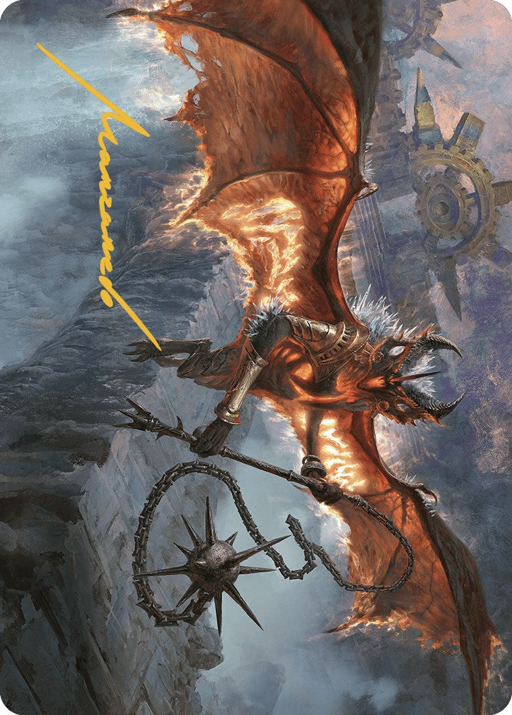 Bloodletter of Aclazotz Art Card (15/81) (Gold-Stamped Signature) [The Lost Caverns of Ixalan Art Series] | Webway Games