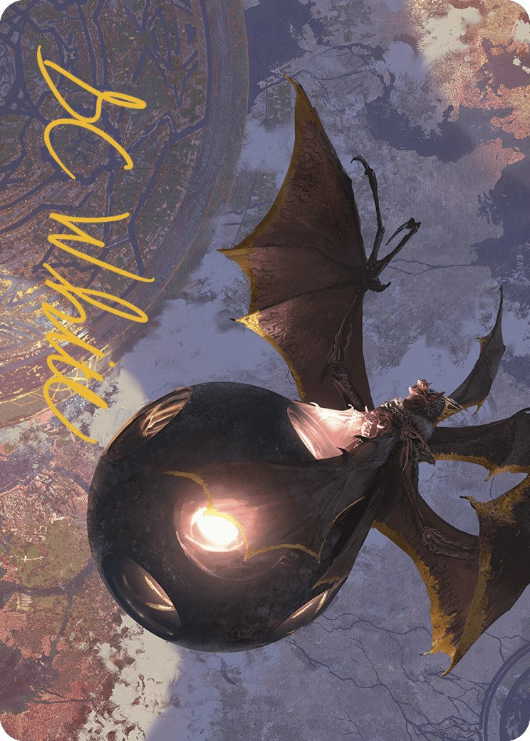 Malicious Eclipse Art Card (Gold-Stamped Signature) [The Lost Caverns of Ixalan Art Series] | Webway Games
