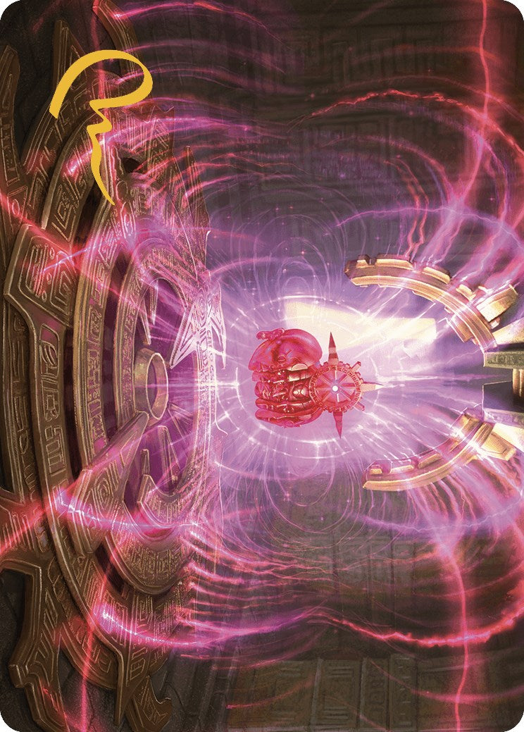 Locus of Enlightenment Art Card (Gold-Stamped Signature) [The Lost Caverns of Ixalan Art Series] | Webway Games