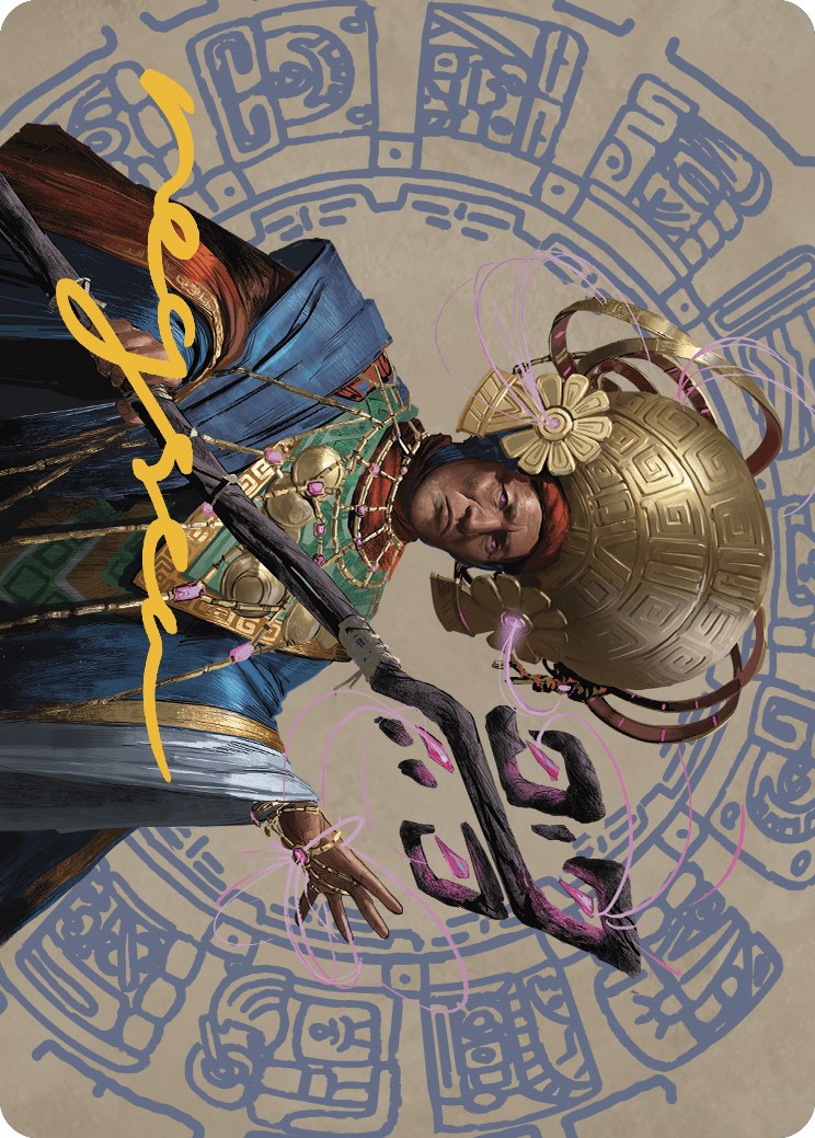 Akal Pakal, First Among Equals Art Card (46/81) (Gold-Stamped Signature) [The Lost Caverns of Ixalan Art Series] | Webway Games