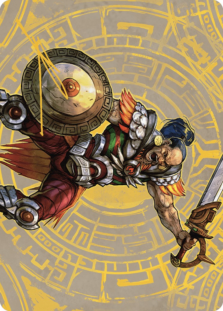 Inti, Seneschal of the Sun Art Card (Gold-Stamped Signature) [The Lost Caverns of Ixalan Art Series] | Webway Games