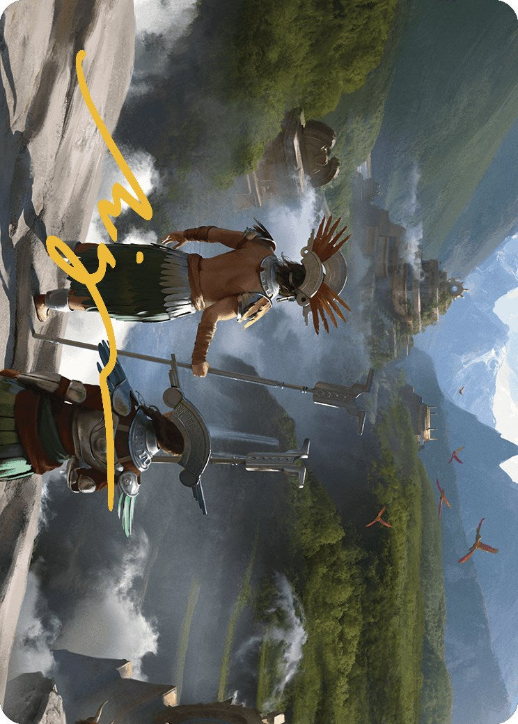 Glimpse the Core Art Card (Gold-Stamped Signature) [The Lost Caverns of Ixalan Art Series] | Webway Games