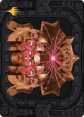 Ojer Taq, Deepest Foundation Art Card (56/81) (Gold-Stamped Planeswalker Symbol) [The Lost Caverns of Ixalan Art Series] | Webway Games