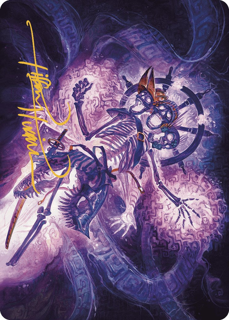 The Grim Captain Art Card (Gold-Stamped Signature) [The Lost Caverns of Ixalan Art Series] | Webway Games