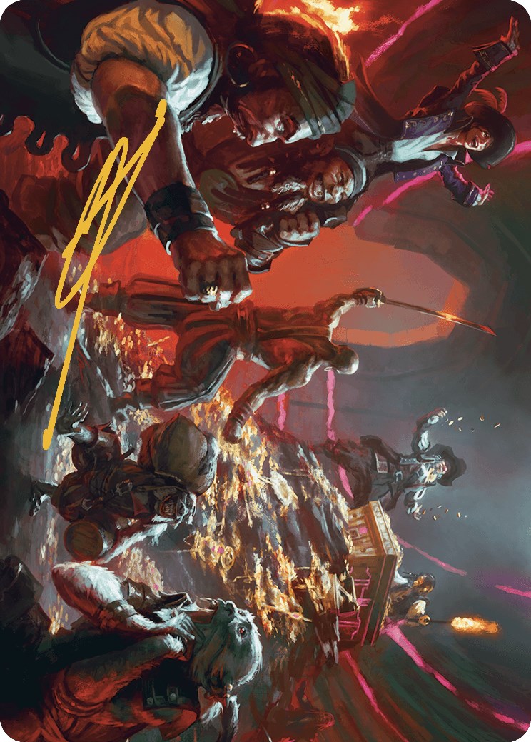Hit the Mother Lode Art Card (Gold-Stamped Signature) [The Lost Caverns of Ixalan Art Series] | Webway Games