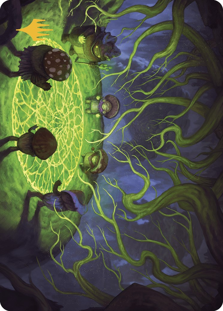 Growing Rites of Itlimoc Art Card (Gold-Stamped Planeswalker Symbol) [The Lost Caverns of Ixalan Art Series] | Webway Games