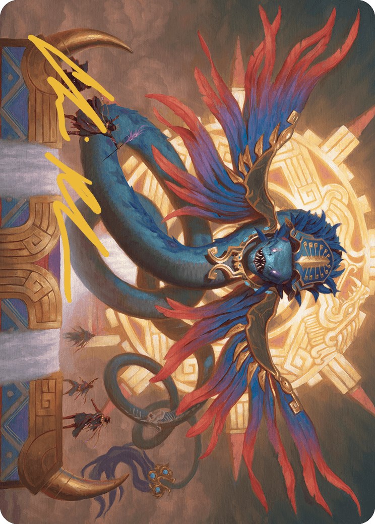 Ojer Pakpatiq, Deepest Epoch Art Card (13/81) (Gold-Stamped Signature) [The Lost Caverns of Ixalan Art Series] | Webway Games