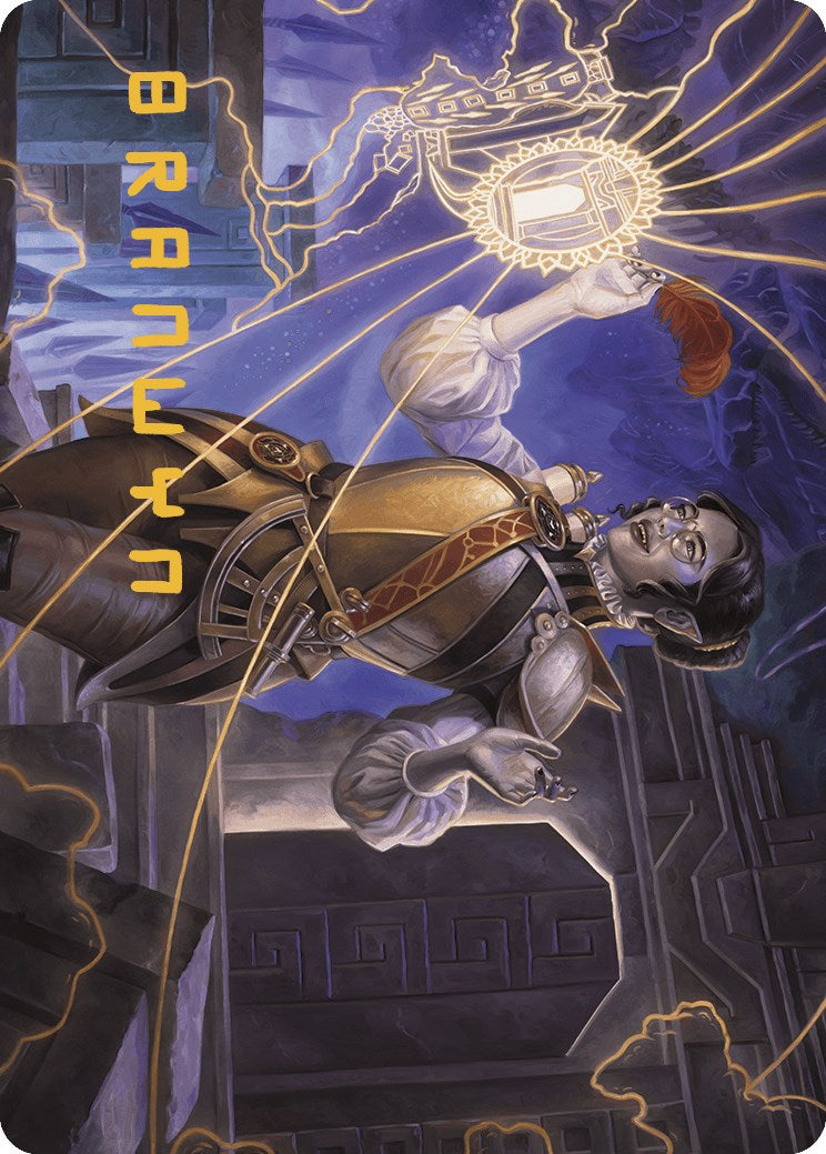 Amalia Benavides Aguirre Art Card (33/81) (Gold-Stamped Signature) [The Lost Caverns of Ixalan Art Series] | Webway Games