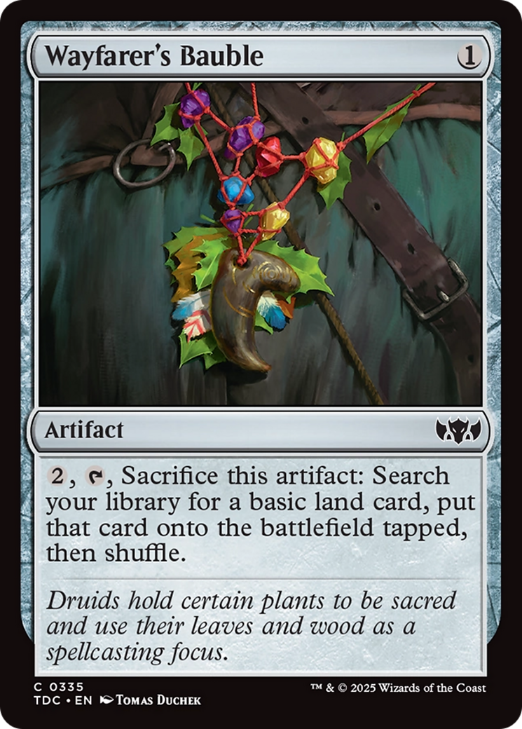 Wayfarer's Bauble [Tarkir: Dragonstorm Commander] | Webway Games