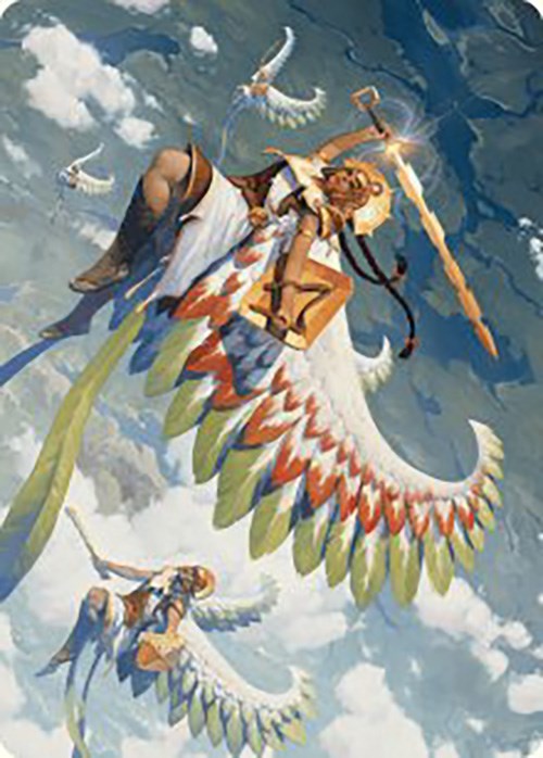 Resplendent Angel Art Card (5/81) [The Lost Caverns of Ixalan Art Series] | Webway Games