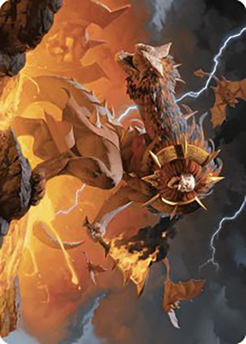 Ojer Axonil, Deepest Might Art Card (20/81) [The Lost Caverns of Ixalan Art Series] | Webway Games
