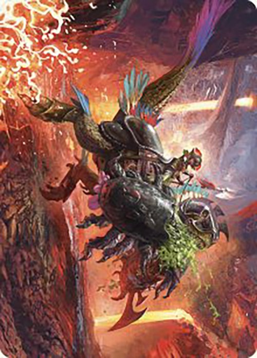 Triumphant Chomp Art Card [The Lost Caverns of Ixalan Art Series] | Webway Games