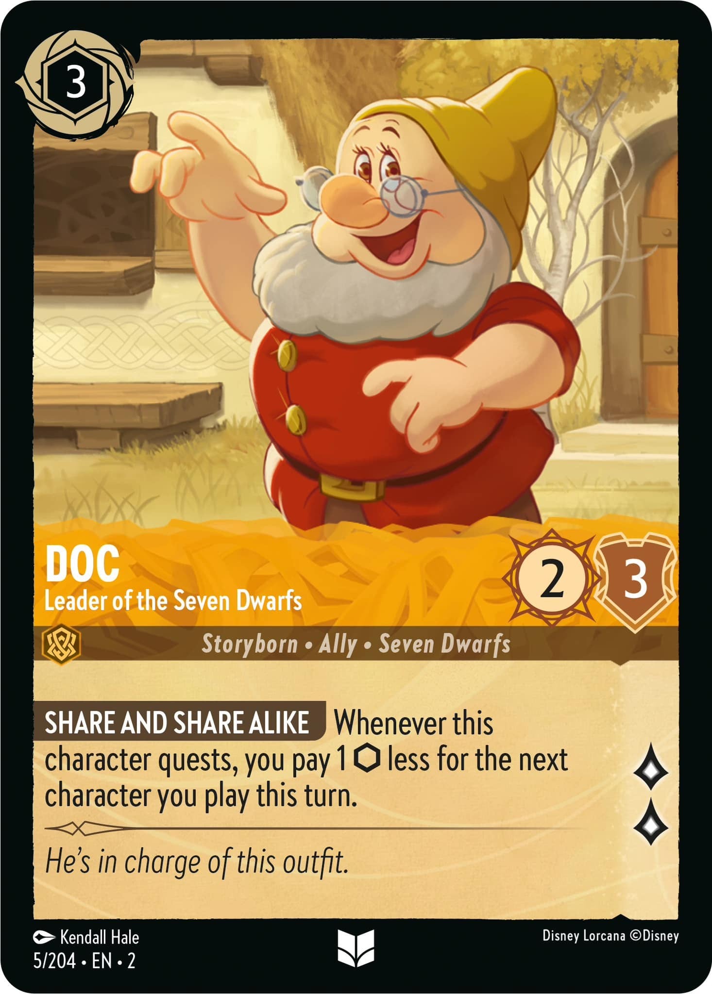 Doc - Leader of the Seven Dwarfs (5/204) [Rise of the Floodborn] | Webway Games