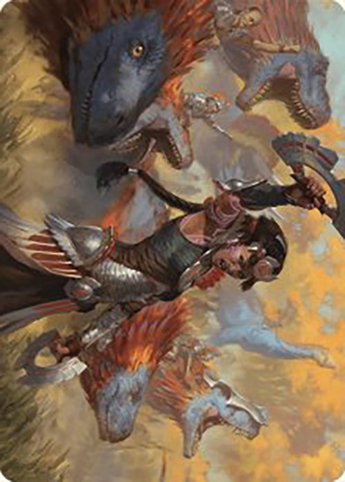 Huatli, Poet of Unity Art Card [The Lost Caverns of Ixalan Art Series] | Webway Games