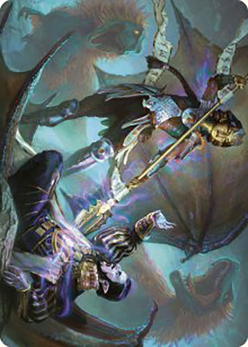 Huatli's Final Strike Art Card [The Lost Caverns of Ixalan Art Series] | Webway Games