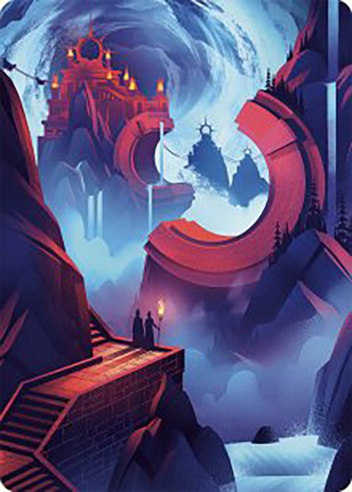 Mountain Art Card [The Lost Caverns of Ixalan Art Series] | Webway Games