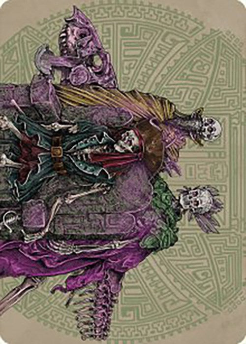 Throne of the Grim Captain Art Card [The Lost Caverns of Ixalan Art Series] | Webway Games