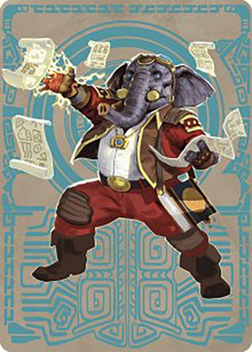 Quintorius Kand Art Card (65/81) [The Lost Caverns of Ixalan Art Series] | Webway Games