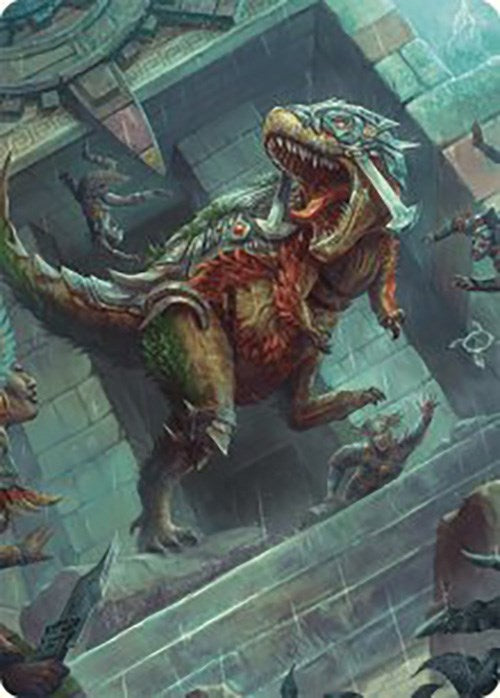 Carnage Tyrant Art Card [The Lost Caverns of Ixalan Art Series] | Webway Games