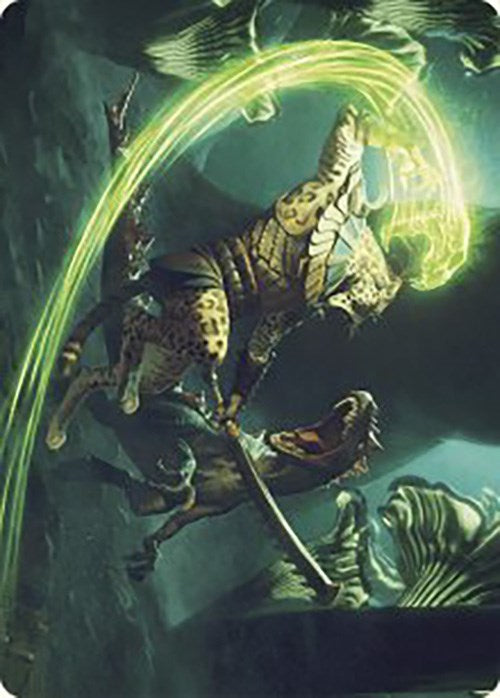 Contest of Claws Art Card [The Lost Caverns of Ixalan Art Series] | Webway Games