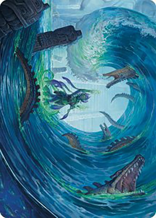 Wave Goodbye Art Card [The Lost Caverns of Ixalan Art Series] | Webway Games