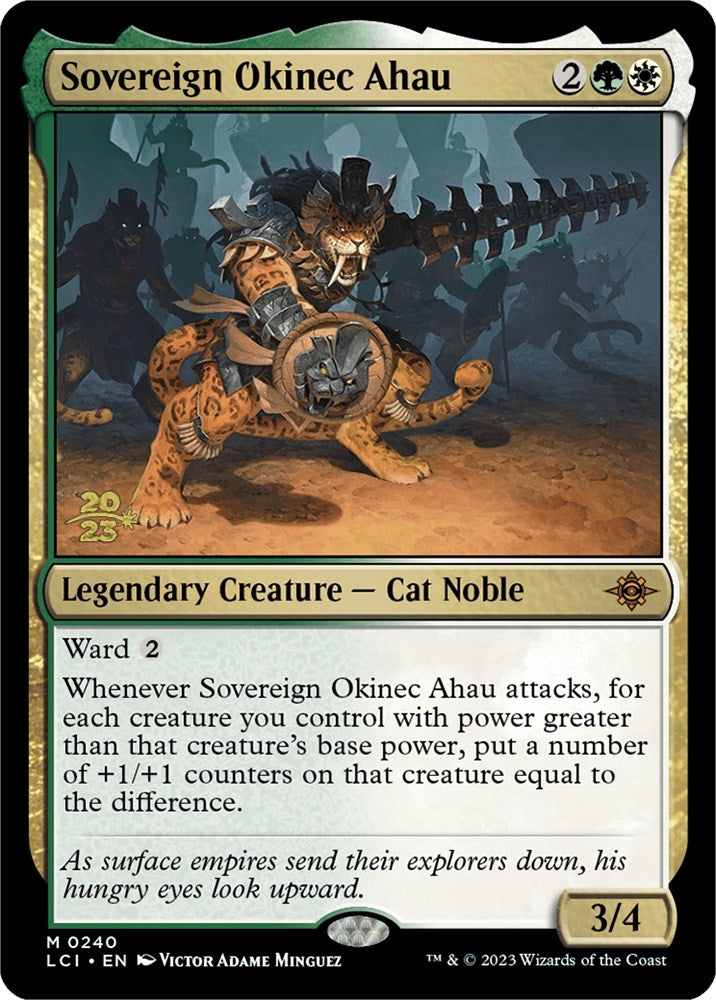 Sovereign Okinec Ahau [The Lost Caverns of Ixalan Prerelease Cards] | Webway Games