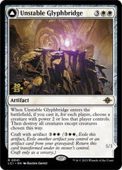Unstable Glyphbridge // Sandswirl Wanderglyph [The Lost Caverns of Ixalan Prerelease Cards] | Webway Games