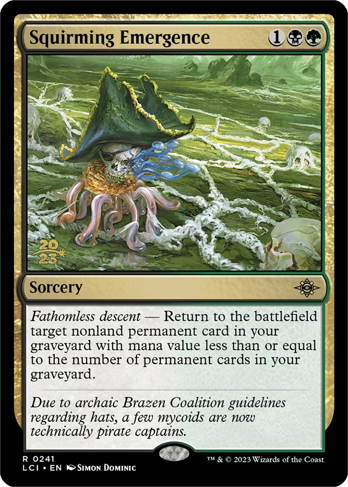 Squirming Emergence [The Lost Caverns of Ixalan Prerelease Cards] | Webway Games