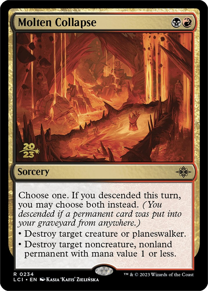 Molten Collapse [The Lost Caverns of Ixalan Prerelease Cards] | Webway Games