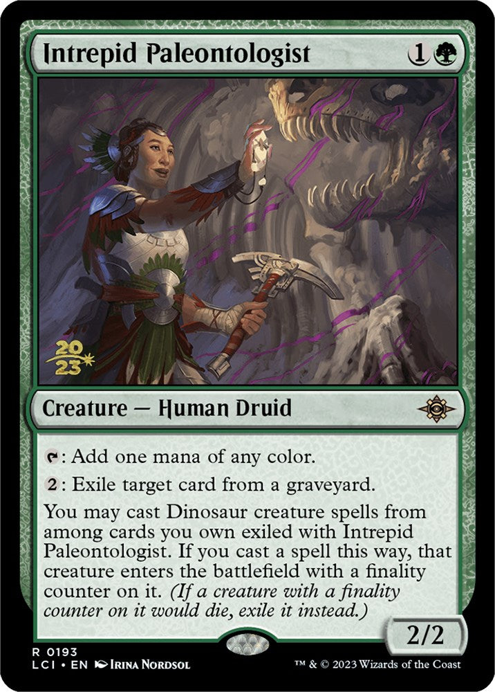 Intrepid Paleontologist [The Lost Caverns of Ixalan Prerelease Cards] | Webway Games