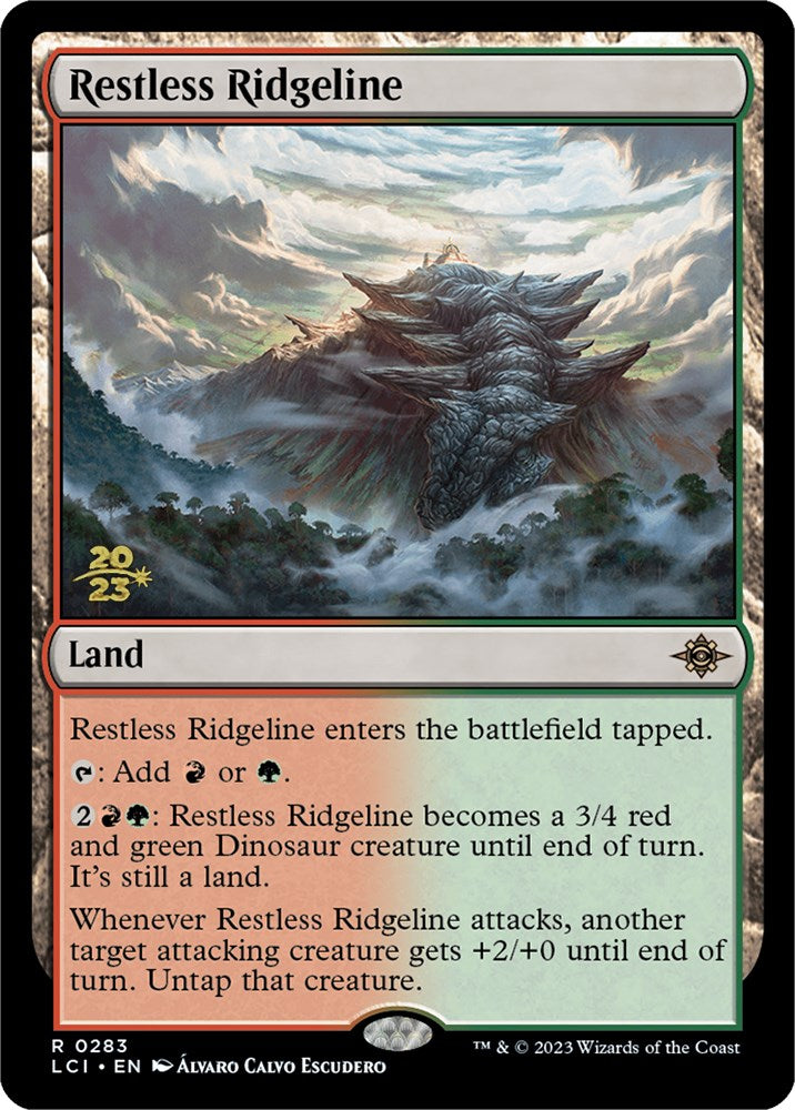 Restless Ridgeline [The Lost Caverns of Ixalan Prerelease Cards] | Webway Games