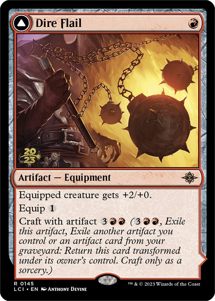 Dire Flail // Dire Blunderbuss [The Lost Caverns of Ixalan Prerelease Cards] | Webway Games