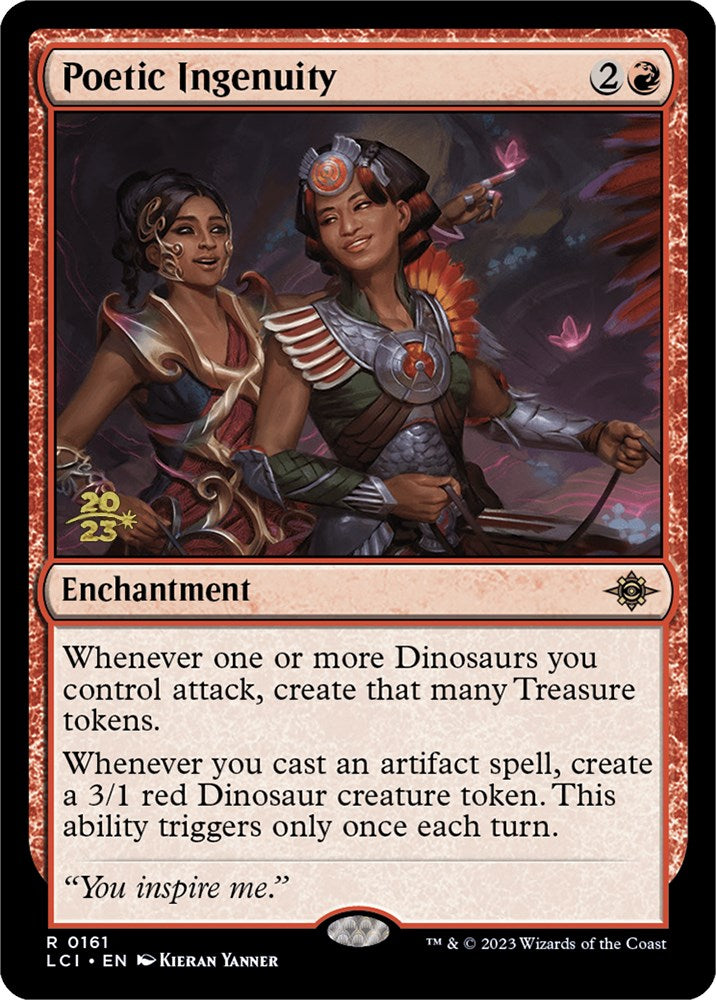 Poetic Ingenuity [The Lost Caverns of Ixalan Prerelease Cards] | Webway Games