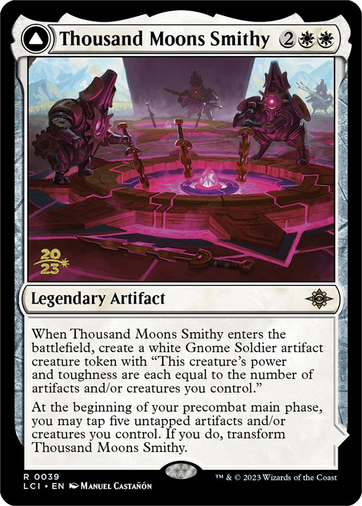 Thousand Moons Smithy // Barracks of the Thousand [The Lost Caverns of Ixalan Prerelease Cards] | Webway Games