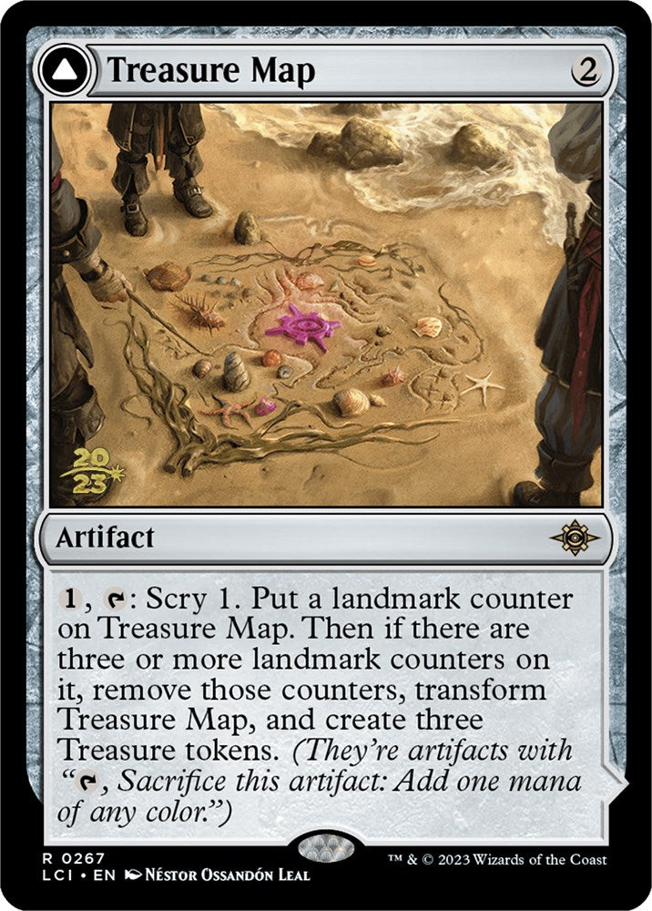 Treasure Map // Treasure Cove [The Lost Caverns of Ixalan Prerelease Cards] | Webway Games