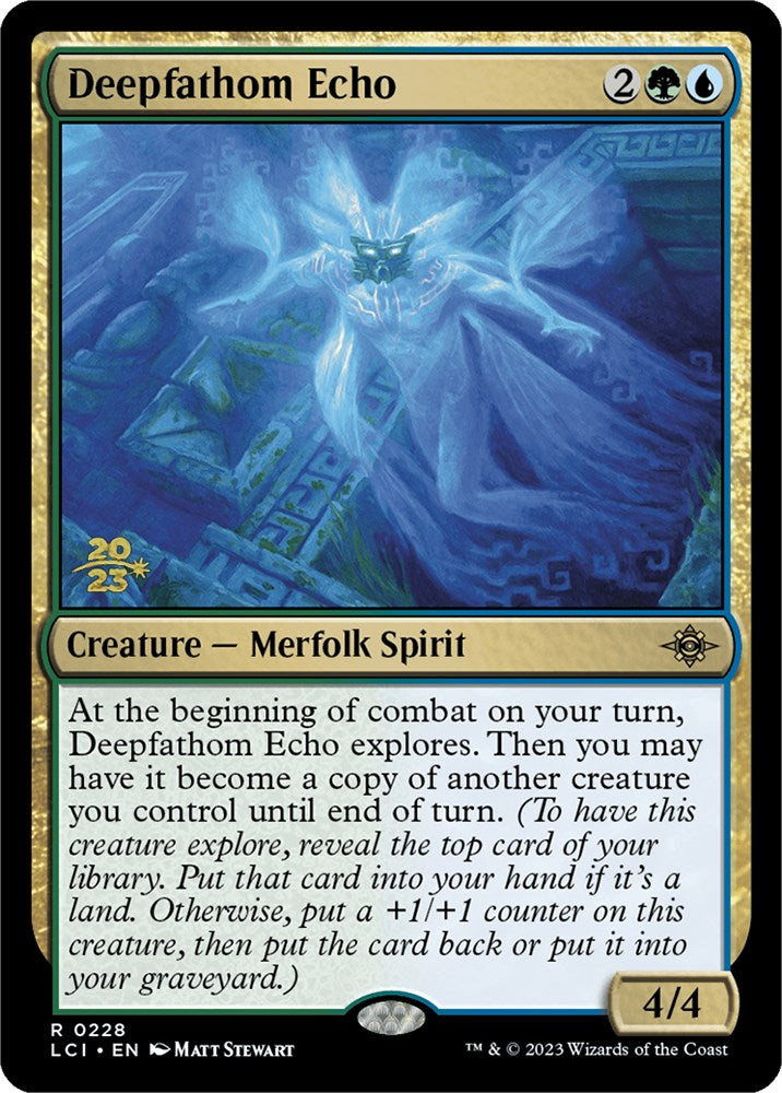 Deepfathom Echo [The Lost Caverns of Ixalan Prerelease Cards] | Webway Games