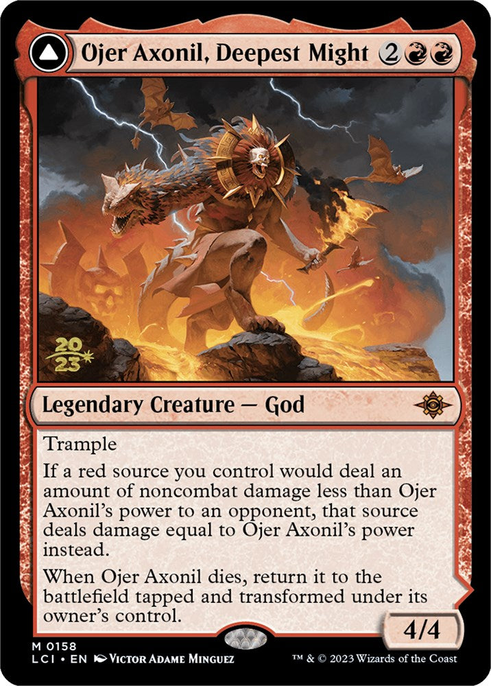 Ojer Axonil, Deepest Might [The Lost Caverns of Ixalan Prerelease Cards] | Webway Games