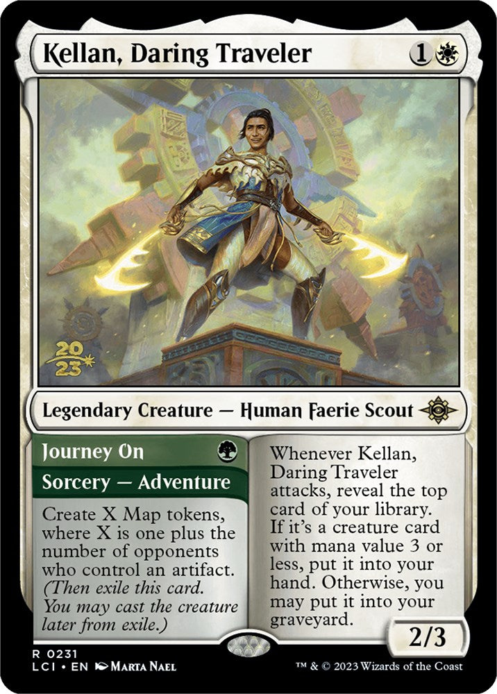 Kellan, Daring Traveler [The Lost Caverns of Ixalan Prerelease Cards] | Webway Games