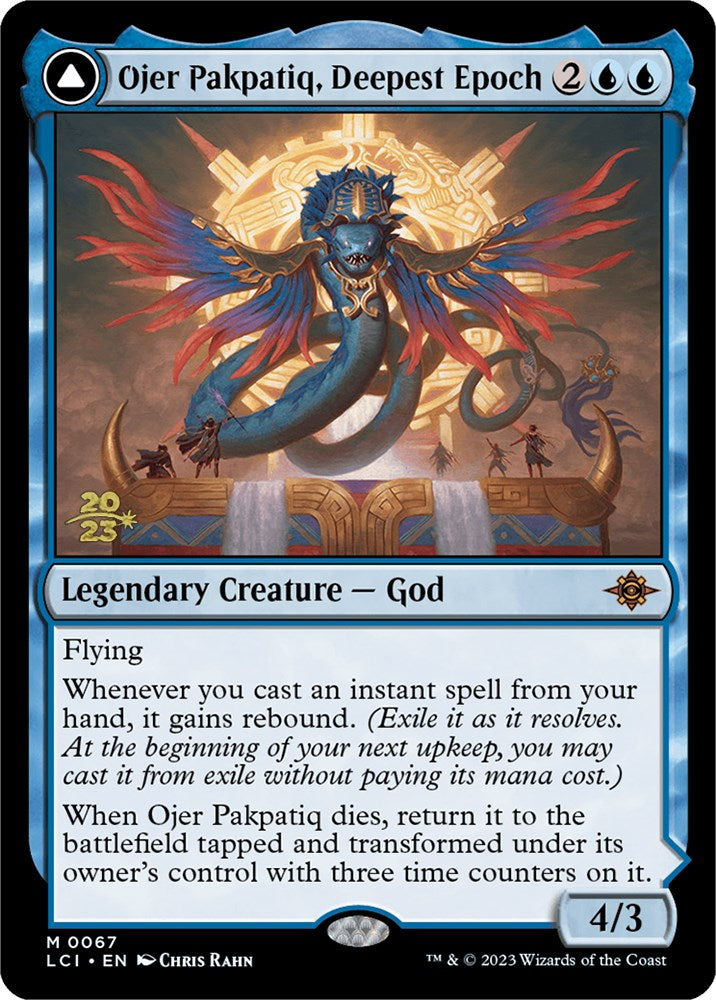Ojer Pakpatiq, Deepest Epoch // Temple of Cyclical Time [The Lost Caverns of Ixalan Prerelease Cards] | Webway Games