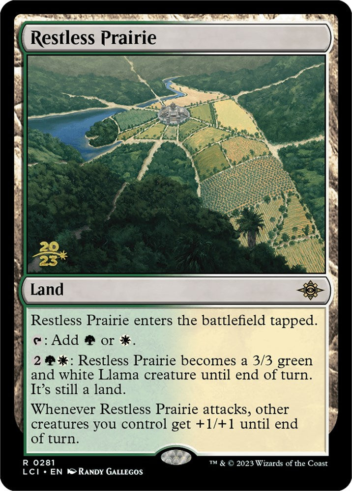 Restless Prairie [The Lost Caverns of Ixalan Prerelease Cards] | Webway Games