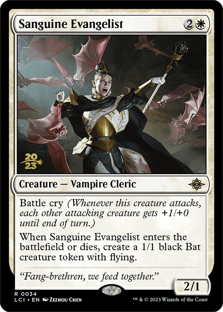 Sanguine Evangelist [The Lost Caverns of Ixalan Prerelease Cards] | Webway Games
