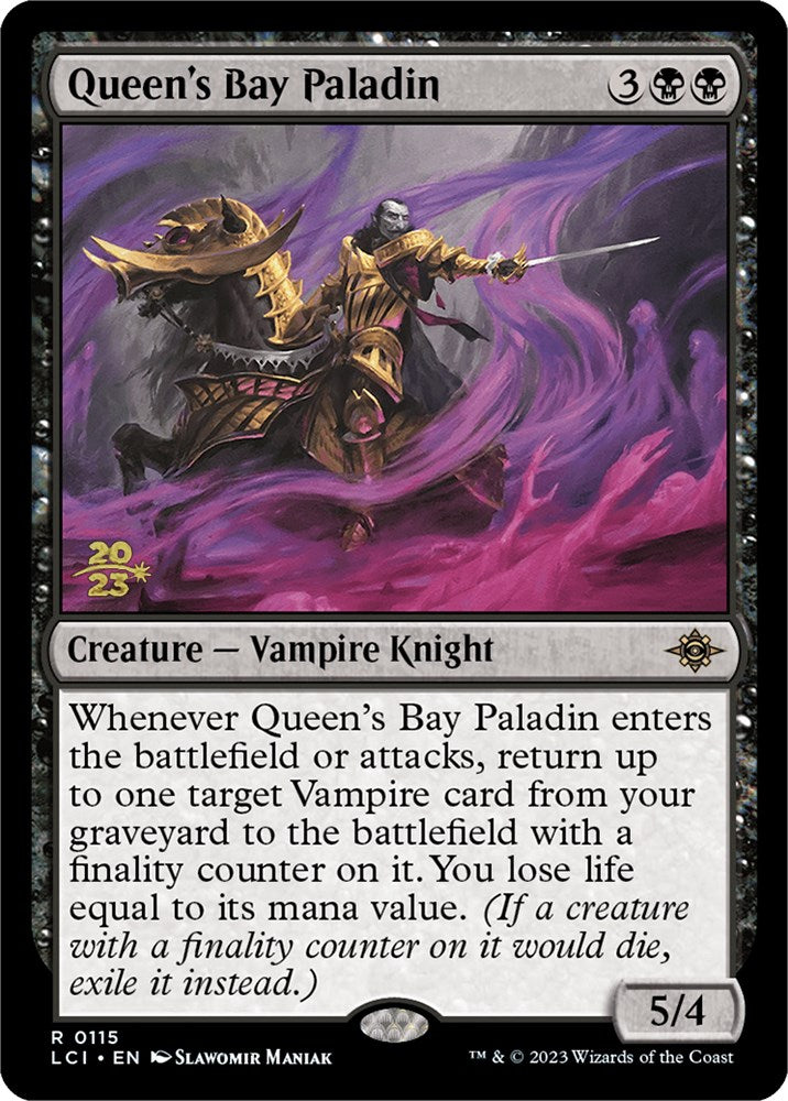 Queen's Bay Paladin [The Lost Caverns of Ixalan Prerelease Cards] | Webway Games