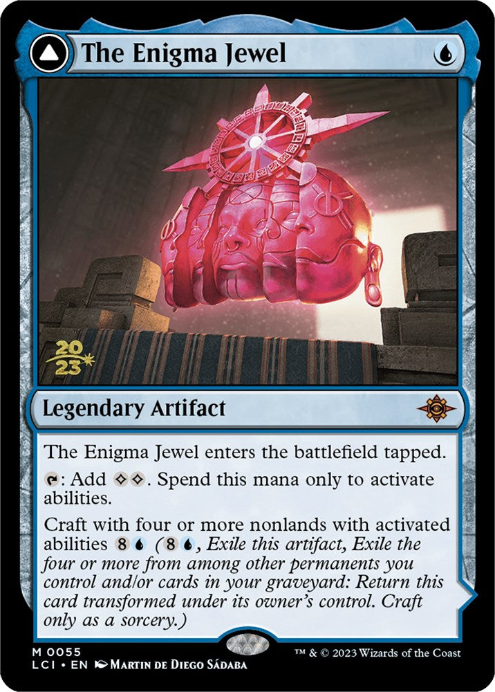 The Enigma Jewel // Locus of Enlightenment [The Lost Caverns of Ixalan Prerelease Cards] | Webway Games